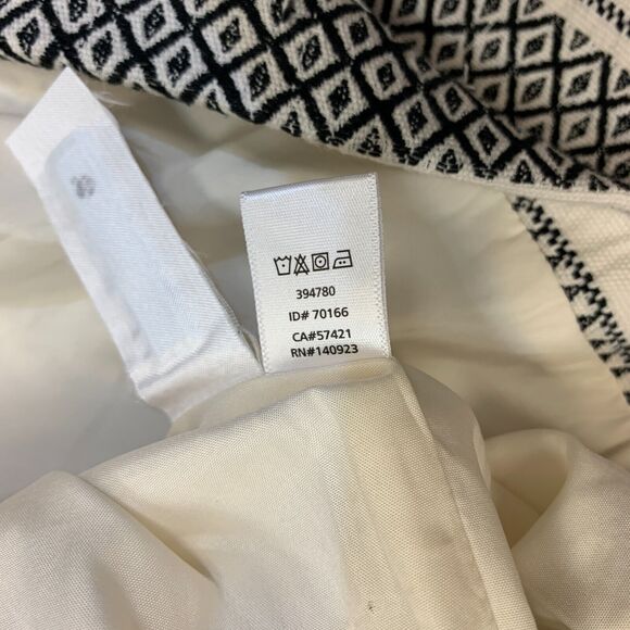 Loft Ann Taylor Zip Up Pencil Woven Skirt Petite 10 P Double Side Slit Lined - Picture 7 of 10